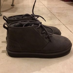 Ugg booties boots grey womens